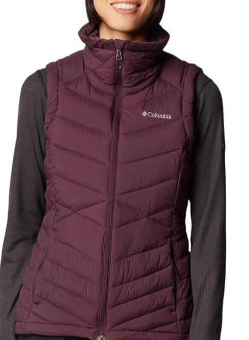 Columbia Women's Joy Peak II Omni Heat Infinity Gold Vest Moonvista Size 3X